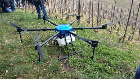 Drone d'intervention Viticulture